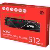 ADATA AGAMMIXS70B-512G-CS, Unidad de estado sólido negro