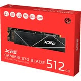 ADATA AGAMMIXS70B-512G-CS, Unidad de estado sólido negro