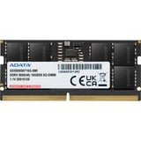 ADATA Gold módulo de memoria 16 GB 1 x 16 GB DDR5 5600 MT/s, Memoria RAM negro, 16 GB, 1 x 16 GB, DDR5, 262-pin SO-DIMM