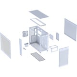 ASUS PRIME AP303 TG, Cajas de torre blanco