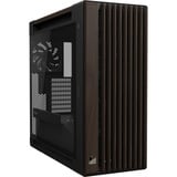 ASUS PROART PA602 WALNUT WOOD TG PWM MODERN BLACK, Cajas de torre marrón/Madera, Midi Tower, PC, Negro, Madera, ATX, DTX, EATX, micro ATX, Mini-DTX, Mini-ITX, Metal, Madera, Juego