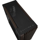 ASUS PROART PA602 WALNUT WOOD TG PWM MODERN BLACK, Cajas de torre marrón/Madera, Midi Tower, PC, Negro, Madera, ATX, DTX, EATX, micro ATX, Mini-DTX, Mini-ITX, Metal, Madera, Juego