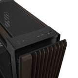 ASUS PROART PA602 WALNUT WOOD TG PWM MODERN BLACK, Cajas de torre marrón/Madera, Midi Tower, PC, Negro, Madera, ATX, DTX, EATX, micro ATX, Mini-DTX, Mini-ITX, Metal, Madera, Juego