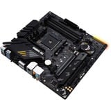 ASUS TUF GAMING B550M PLUS AMD B550 Zócalo AM4 micro ATX, Placa base negro, AMD, Zócalo AM4, 3rd Generation AMD Ryzen™ 3, 3rd Generation AMD Ryzen 5, 3rd Generation AMD Ryzen™ 7, 3rd..., DDR4-SDRAM, 128 GB, DIMM