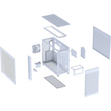 ASUS  90DC00V3-B39010, Cajas de torre blanco