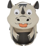 Affenzahn Pequeño amigo rinoceronte, Mochila beige/Gris