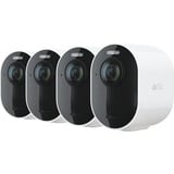Arlo Ultra 2 Spotlight Cámara de seguridad IP Exterior 3840 x 2160 Pixeles Pared, Cámara de vigilancia blanco/Negro, Cámara de seguridad IP, Exterior, Inalámbrico, Amazon Alexa & Google Assistant, FCC, CE, IC, EuP1275, WERCS, Pared