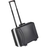 B&W rhino Negro, Plata Aluminio, Polietileno de Alta Densidad (HDPE), Maleta negro, Negro, Plata, Aluminio, Polietileno de Alta Densidad (HDPE), 505 mm, 280 mm, 440 mm, 7,6 kg