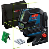 Bosch GCL 2-50 G Professional, Láser de líneas cruzadas azul/Negro, IP64, 1,5 V, 580 g