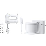 Braun 0X22211023, HM 1070 WH, Batidora  blanco
