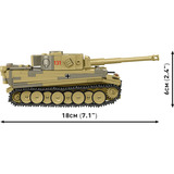 COBI Panzer VI Tiger I no 131, Juegos de construcción 