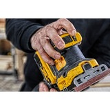 DEWALT Lijadora vibratoria a batería DCW200NT, 18 voltios, Lijadora orbital amarillo/Negro
