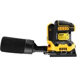 DEWALT Lijadora vibratoria a batería DCW200NT, 18 voltios, Lijadora orbital amarillo/Negro