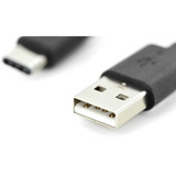 Digitus Cable de conexión USB 2.0 USB-A > USB-C negro
