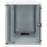Digitus Carcasa de pared SOHO, sin montar - 540 x 400 mm (an. x pr.), Armario IT gris claro, sin montar - 540 x 400 mm (an. x pr.), Bastidor de pared, 12U, 60 kg, Gris