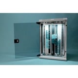 Digitus Carcasas de pared combinadas de 254 mm (10″) y 482,6 (19″) mm, Armario IT gris claro, 6 (19″) mm, Bastidor de pared, 10U, 30 kg, Bloqueo del teclado, Gestión de cables, 10,3 kg