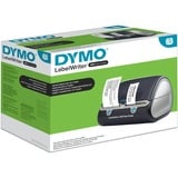 Dymo LabelWriter ™ 450 TwinTurbo, Impresora de etiquetas negro/Plateado, Térmica directa, 600 x 300 DPI, Negro, Plata