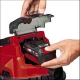 EINHELL TC-VC 18/15 Li-Solo, Aspiradora en húmedo y en seco gris/Rojo