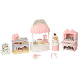 EPOCH Sylvanian Families - Set de pastelería del pueblo para casa de inicio, Juegos de construcción 