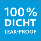 Emsa 512888 recipiente de almacenar comida Rectangular Caja 3,7 L Transparente 1 pieza(s) transparente/Azul, Caja, Rectangular, 3,7 L, Transparente, Polipropileno (PP), Elastómero termoplástico (TPE), Alemania