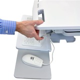 Ergotron StyleView SV42 Carro de visitas, Carretilla blanco