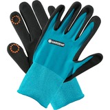 GARDENA 11512-20 guante de seguridad Guantes de jardinero Negro, Azul Elastano, Nitrilo, Poliéster Guantes de jardinero, Negro, Azul, L, SML, Elastano, Nitrilo, Poliéster