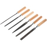 GEDORE Juego de limas para llaves, 6 piezas 
