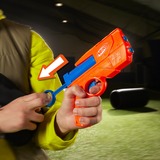 Hasbro N Series G0132EU4 arma de juguete, Lanzador de dardos azul/Naranja, Pistola de juguete, 8 año(s), 99 año(s), 174 g