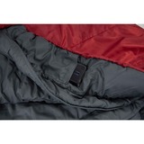 High Peak Saco de dormir momia TR 400 rojo oscuro/Gris