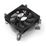Inter-Tech 88885674, Disipador de CPU plateado/Negro
