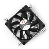 Inter-Tech Z-60, Disipador de CPU plateado/Negro
