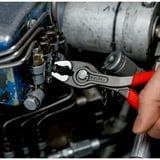 KNIPEX Pinza de agarre frontal TwinGrip rojo