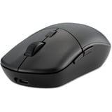 Kensington Ratón recargable MY430 EQ negro, Ambidextro, Óptico, RF Wireless + Bluetooth + USB Type-A, 2400 DPI, Negro