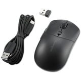 Kensington Ratón recargable MY430 EQ negro, Ambidextro, Óptico, RF Wireless + Bluetooth + USB Type-A, 2400 DPI, Negro