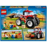 LEGO City 60287 Grandes Vehículos Tractor, Granja de Juguete, Juegos de construcción Granja de Juguete, Juego de construcción, 5 año(s), Plástico, 148 pieza(s), 340 g