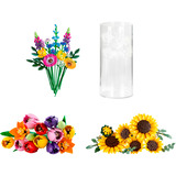 LEGO Ramo de flores de verano Botanicals (con jarrón), Juegos de construcción 