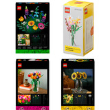 LEGO Ramo de flores de verano Botanicals (con jarrón), Juegos de construcción 