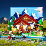 Lumibricks Cabaña del pastor, Juegos de construcción 