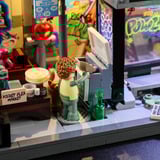 Lumibricks Parada de autobús con grafiti, Juegos de construcción 