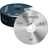 MediaRange MR403 DVD en blanco 4,7 GB DVD-R 25 pieza(s), DVDs vírgenes DVD-R, Caja para pastel, 25 pieza(s), 4,7 GB