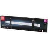 One for all WM 6611 soporte para TV 2,29 m (90") Negro, Gris, Soporte de pared negro, 101,6 cm (40"), 2,29 m (90"), 80 kg, 200 x 200 mm, 600 x 400 mm, Negro, Gris