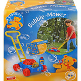 Pustefix Bubble-Mower Cortacésped, Burbujas azul/Rojo