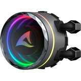 Sharkoon S80 RGB AIO 240mm, Refrigeración por agua negro