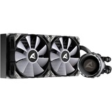 Sharkoon S80 RGB AIO 240mm, Refrigeración por agua negro