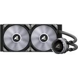 Sharkoon S80 RGB AIO 240mm, Refrigeración por agua negro