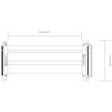 SilverStone Riserkabel SST-RC05-220, Cable negro