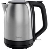 Tefal Subito, Hervidor de agua acero fino/Negro, 1 L, 2400 W, Negro, Acero inoxidable, Acero inoxidable, Indicador de nivel de agua, Sin cables