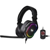 Thermaltake Argent H5 RGB 7.1, Auriculares para gaming negro