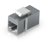 Ubiquiti Acoplador Keystone Cat.6a, paquete de 12, Embrague acero fino