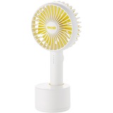 Unold Breezy Swing, Ventilador blanco/Amarillo